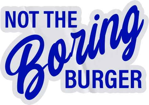 Sticker de Naked Lukas: Not the boring burger